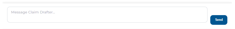 Chat panel for refining outputs